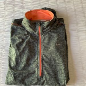 Nike Running Dry Fit Long sleeve  1/4 zip